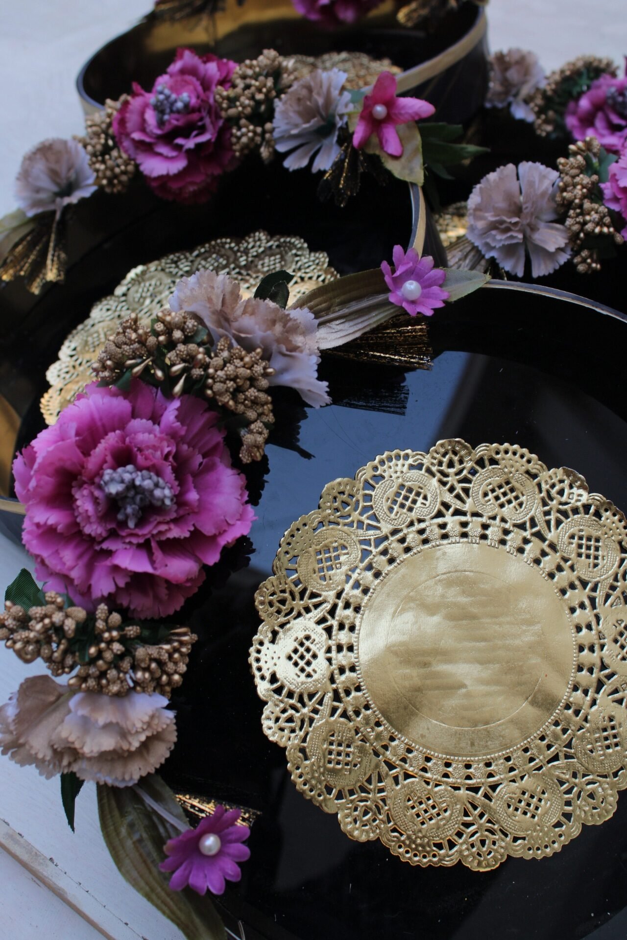 Decorated Acrylic Trays