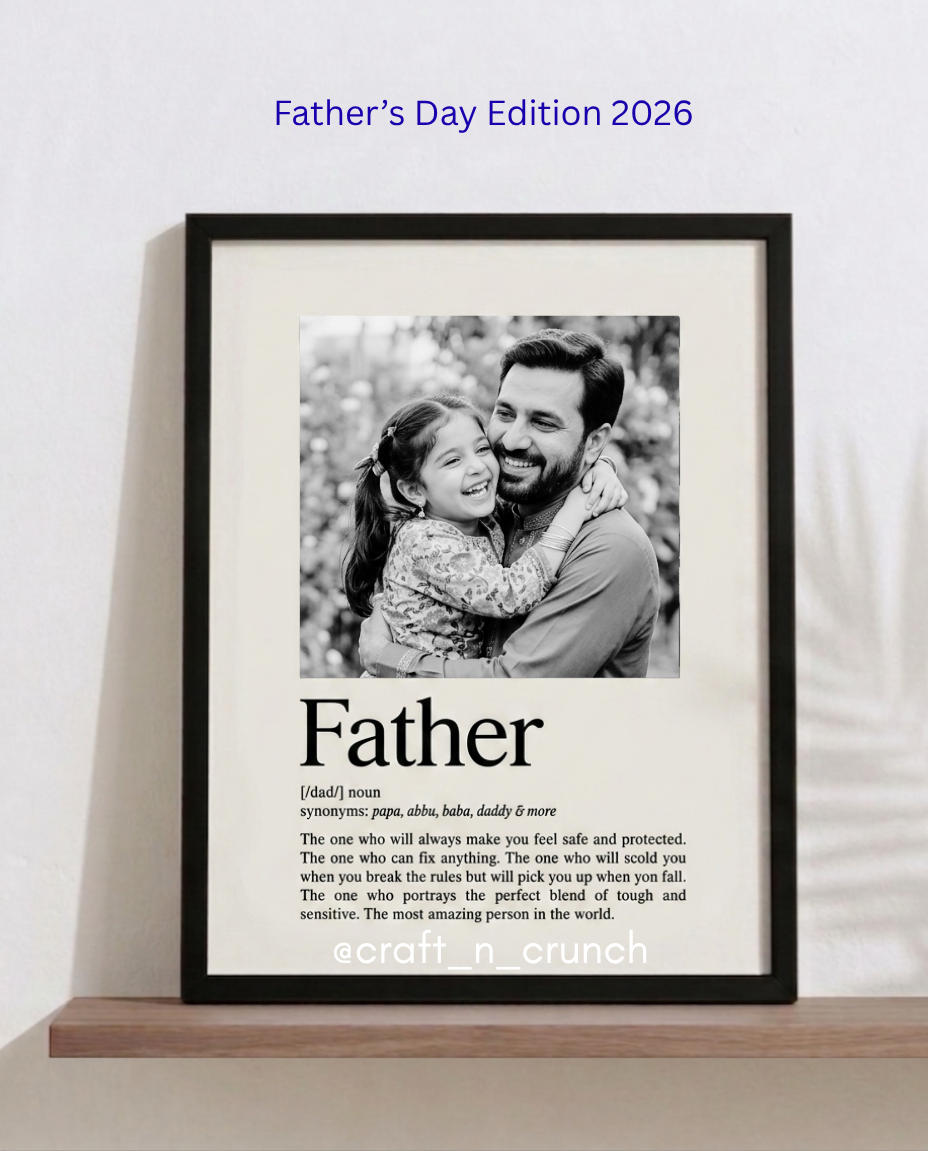 "The King" Father's day Frame Gift
